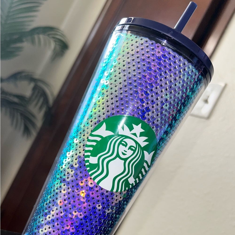 Sequined Starbucks Cup